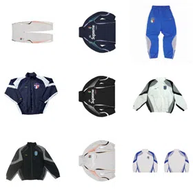 Supreme collaboration jacket set-4824  