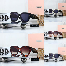Miu Miu New UV-Protective Oversized Slimming Sunglasses-6151  